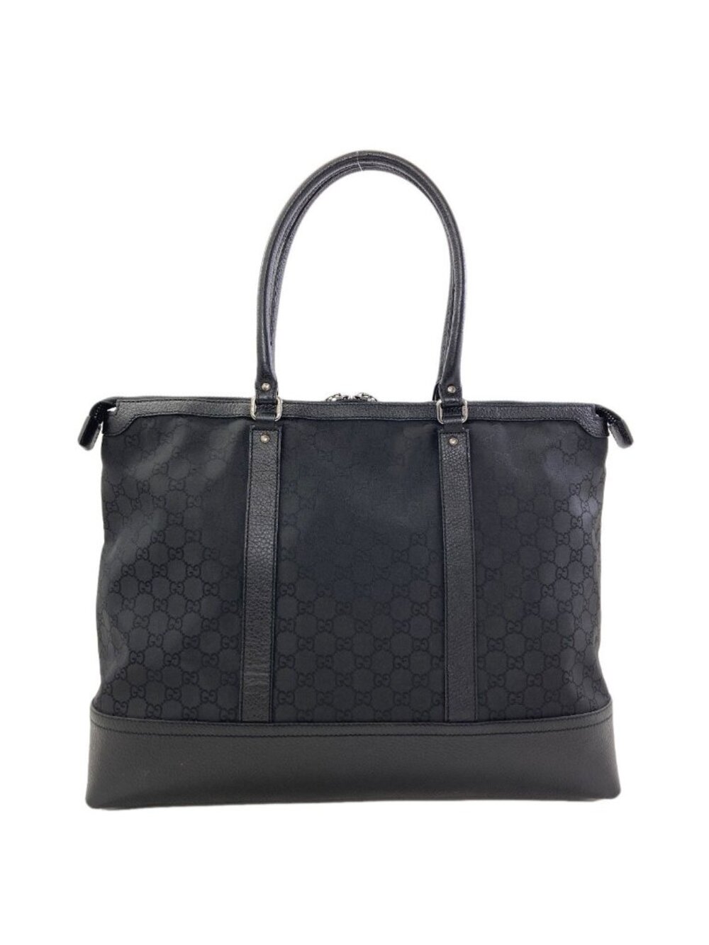 Gucci GG Tote Nylon Leather
